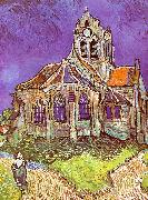 Vincent Van Gogh Church at Auvers China oil painting reproduction
